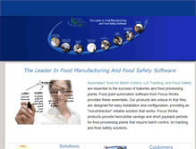 Tablet Screenshot of focus-works.com